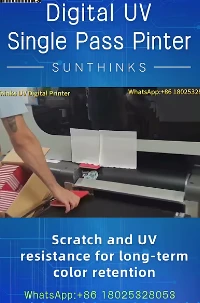 SUNTHINKS digitālais UV vienas caurlaides printeris: steidzami pasūtījumi ir ...